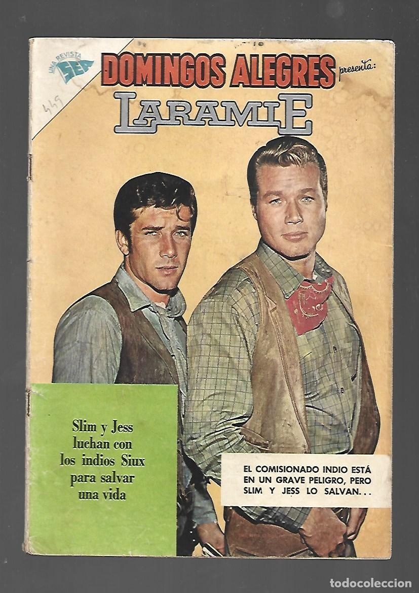 Tebeos: Domingos alegres, 449: Laramie, 1962, SEA, buen estado