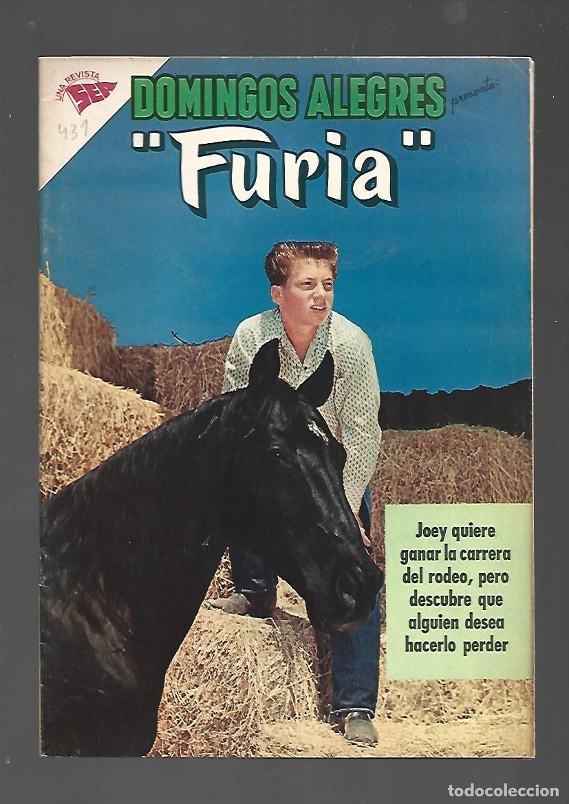 Comics: Domingos alegres, 431: Furia, 1962, SEA, muy buen estado