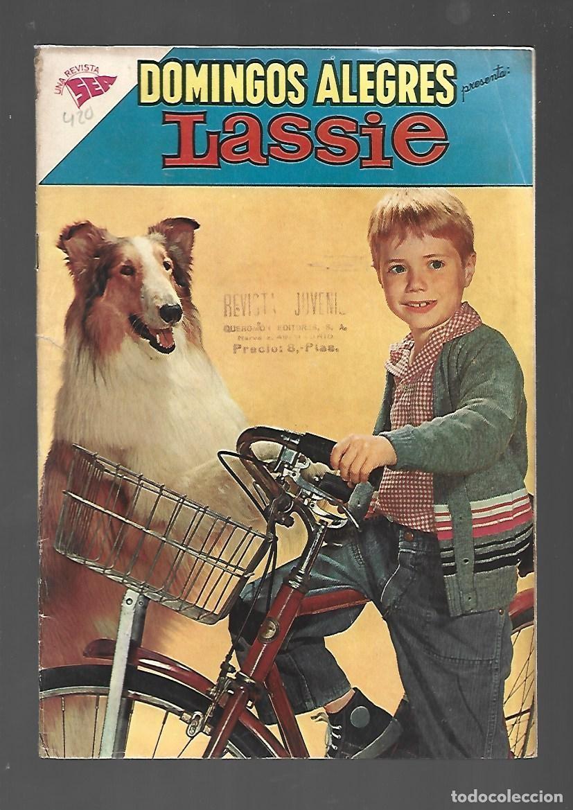 Comics: Domingos alegres, 420: Lassie, 1962, SEA., buene stado