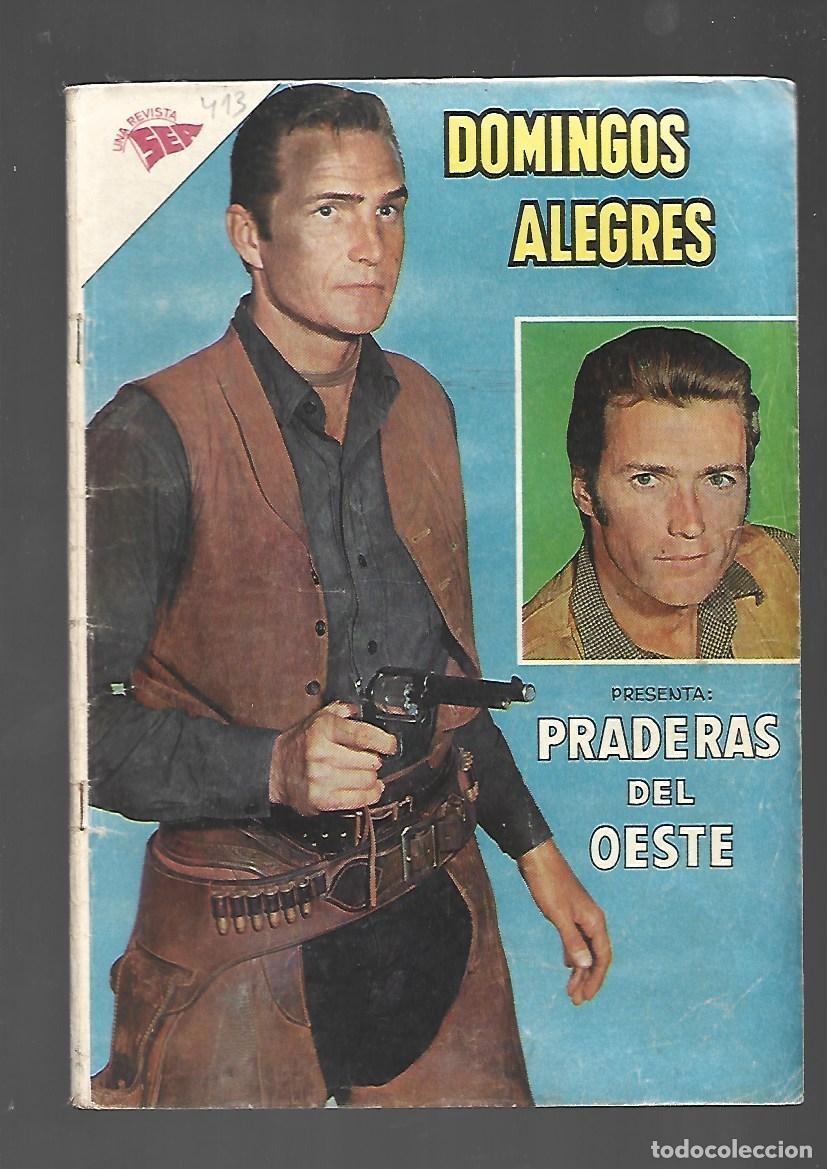 Comics: Domingos alegres, 413: praderas del oeste, 1962, SEA, buen estado