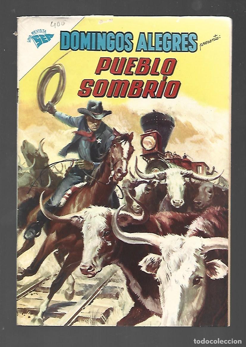 Comics: Domingos alegres, 400: pueblo sombr&iacute;o, 1961, SEA, muy buen estado