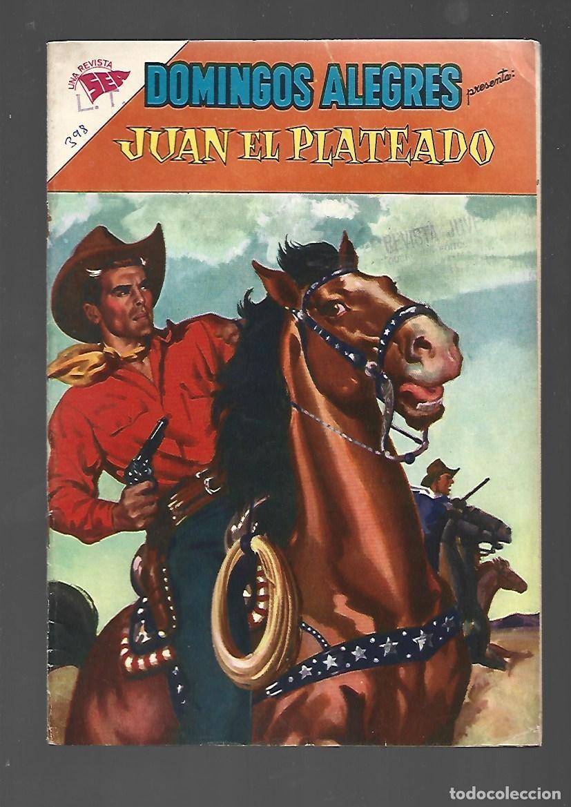 Comics: Domingos alegres, 398: Juan el plateado, 1961, SEA, muy buen estado