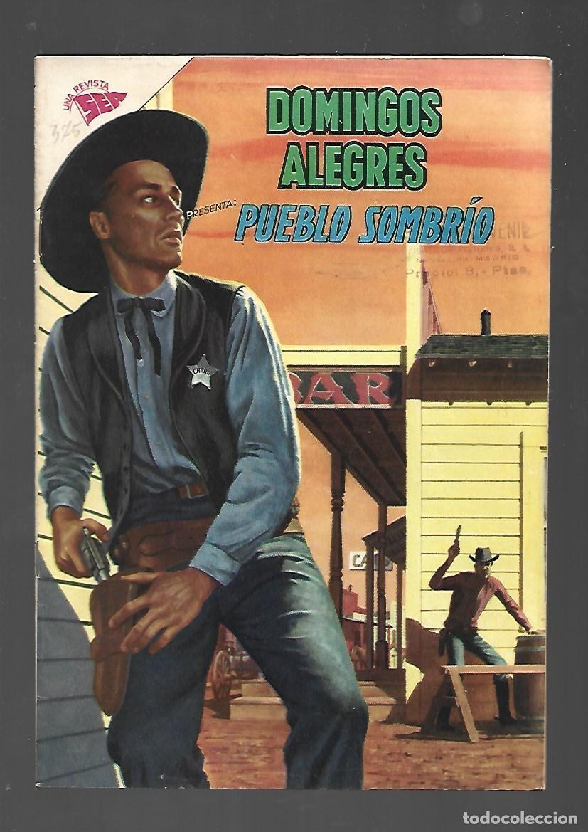 Tebeos: Domingos alegres, 375: pueblo sombr&iacute;o, 1961, SEA, muy buen estado