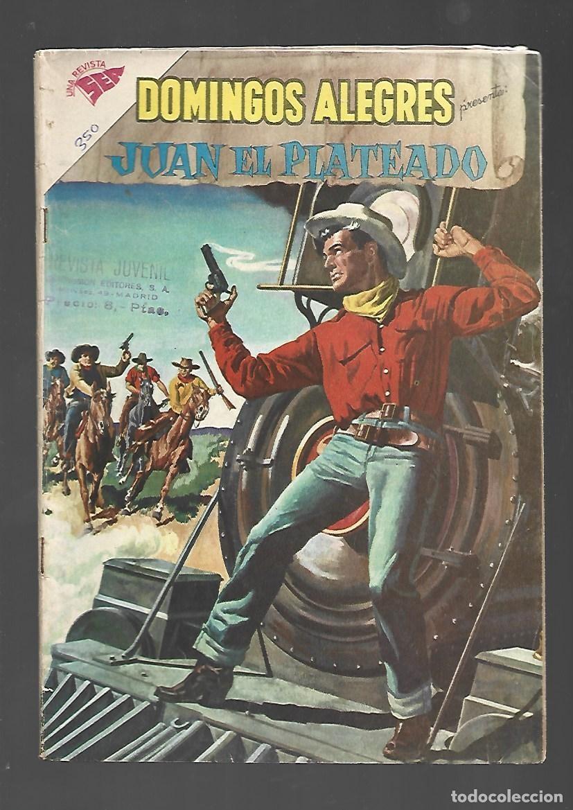 Comics: Domingos alegres, 350: Juan el plateado, 1960, SEA, muy buen estado