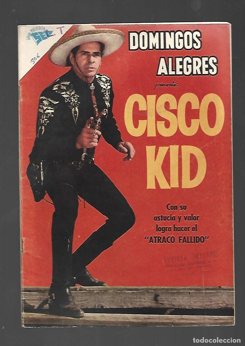 Tebeos: Domingos alegres, 306: Cisco Kid, 1960, SEA, muy buen estado