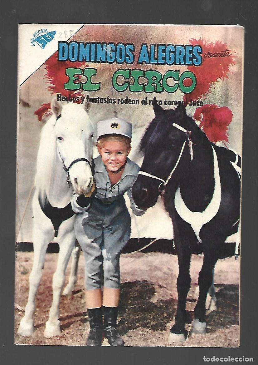BDs: Domingos alegres, 285: el circo, 1959, SEA, muy buen estado