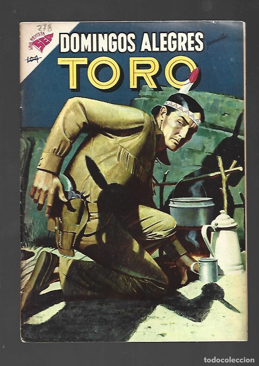 Tebeos: Domingos alegres, 278: Toro, 1959, SEA, muy buen estado