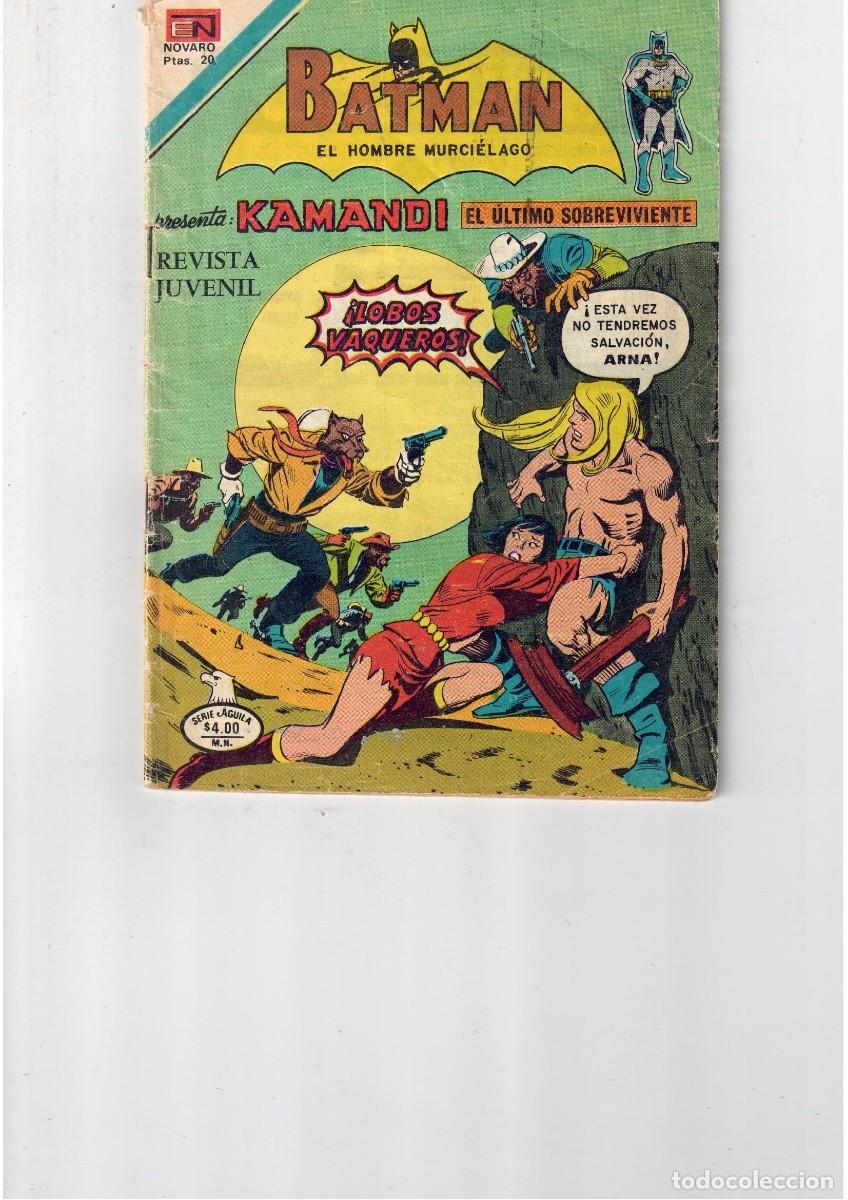 Tebeos: Batman. Kamandi. Editorial Novaro.