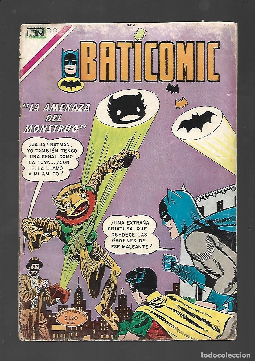 Tebeos: Baticomic, 30: la amenaza del monstruo, , 1969, Novaro.