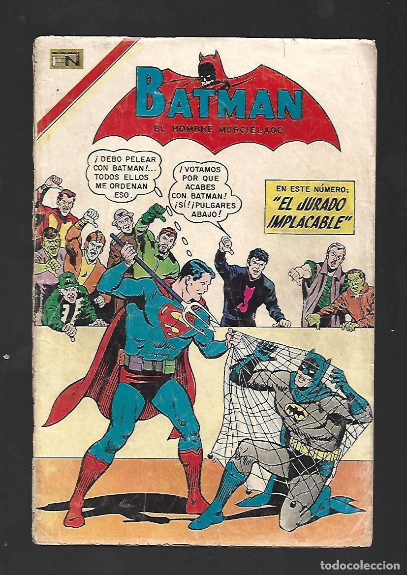 Tebeos: Batman, 400: el jurado implacable, 1967, Novaro, buen estado