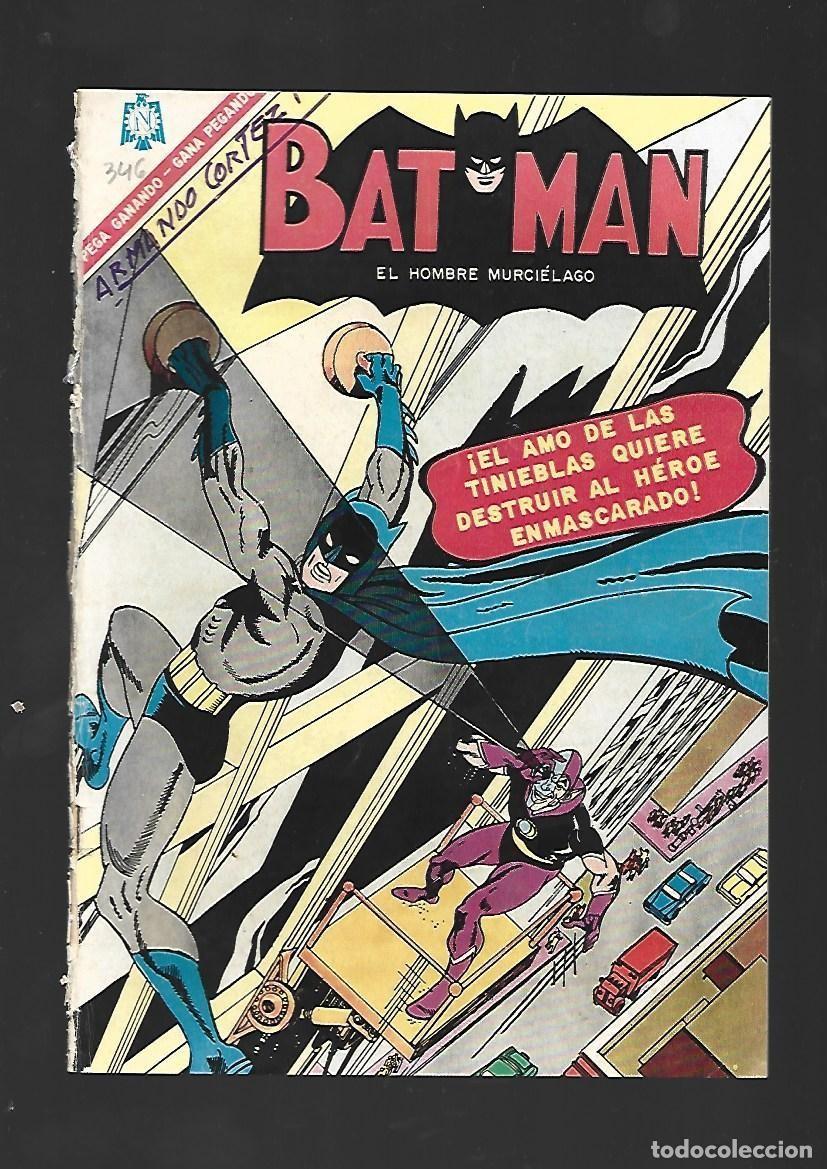 Tebeos: Batman, 346, 1966, Novaro, procedente de encuadernaci&oacute;n