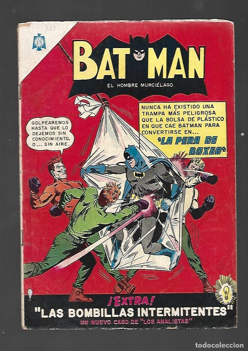Giornalini: Batman, 322: la pera de boxeo, 1966, Novaro.