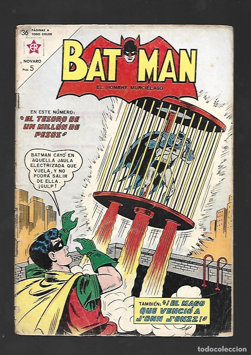 Tebeos: Batman, 191: el tesoro de un mill&oacute;n de pesos, 1963, Novaro., buen estado