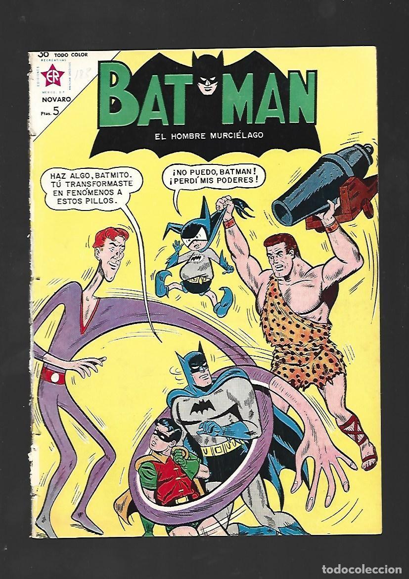 Tebeos: Batman, 183, 1963, Novaro, encuadernaci&oacute;n