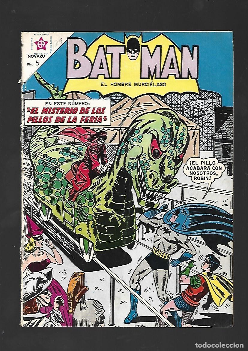 Giornalini: Batman, 179: el misterio de los pillos de la feria, 1963, Novaro, encuadernaci&oacute;n