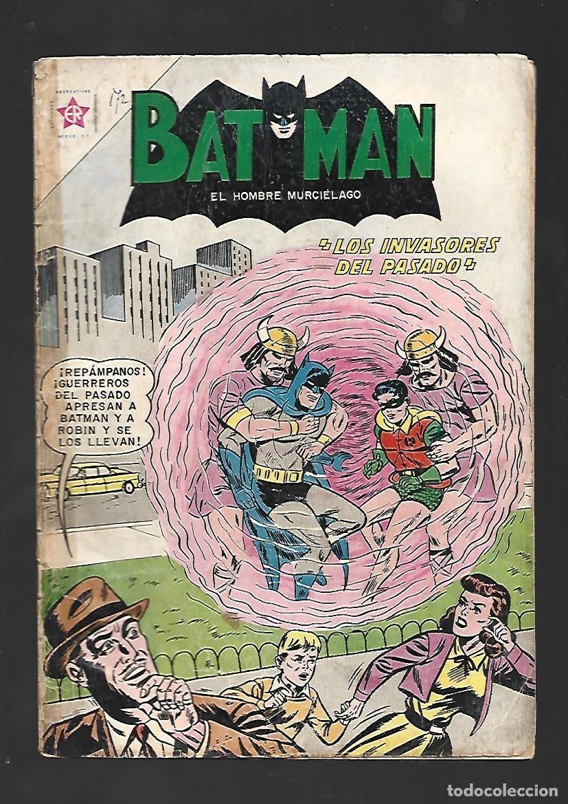 Giornalini: Batman, 172: los invasores del pasado, 1963, Novaro, encuadernaci&oacute;n