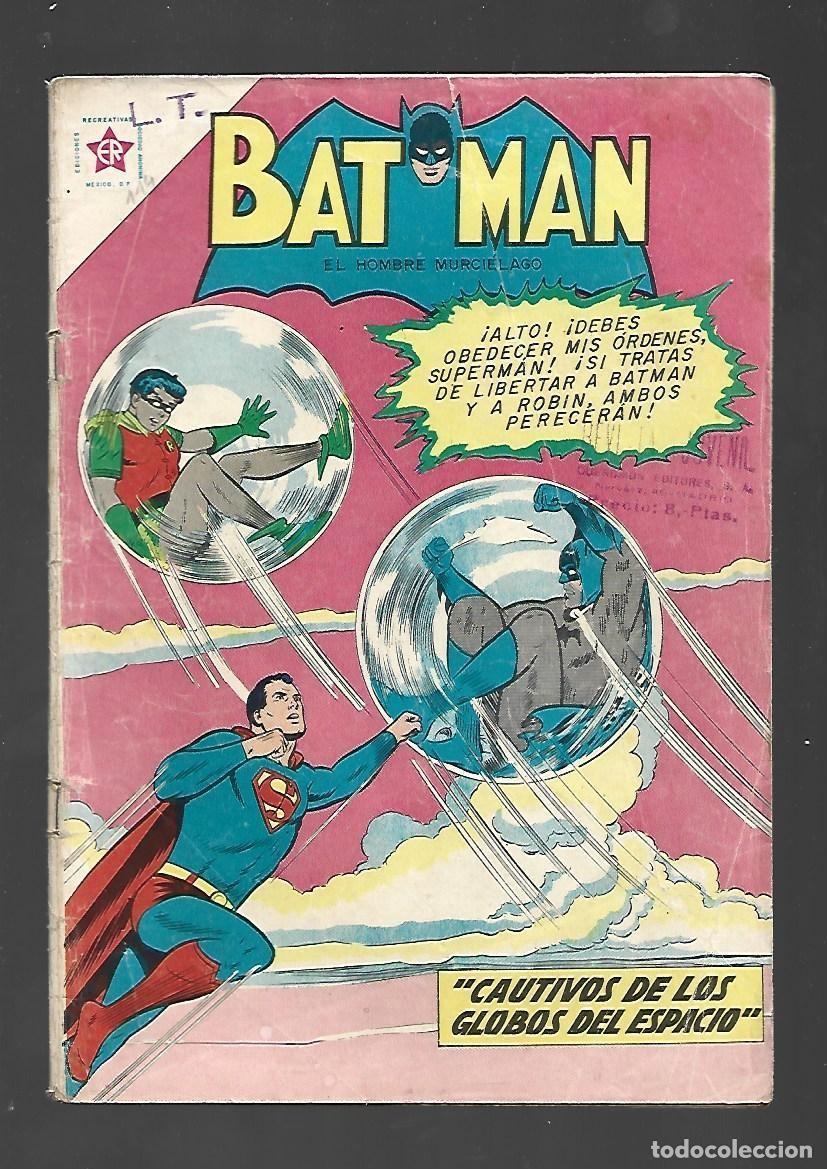 Giornalini: Batman, 114: cautivos de los globos del espacio, 1962, Novaro, buen estado