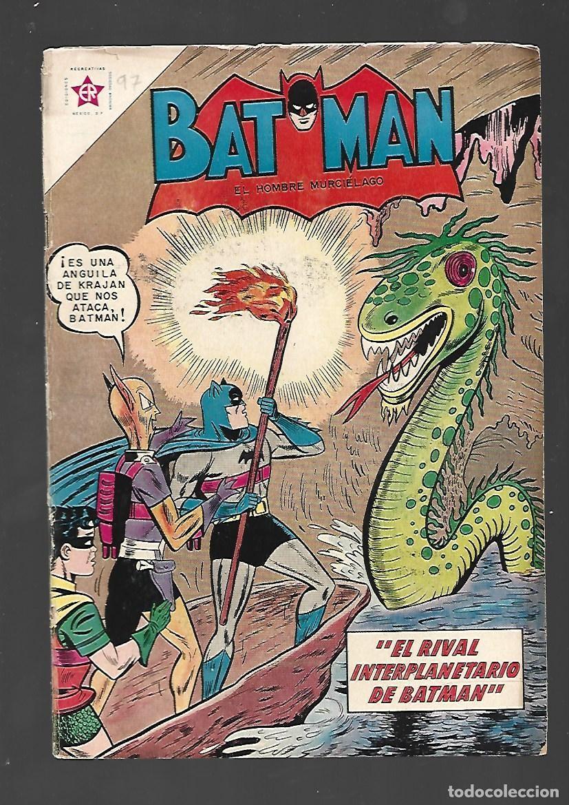 Tebeos: Batman, 97: el rival interplanetario de Batman, 1961, Novaro, buen estado
