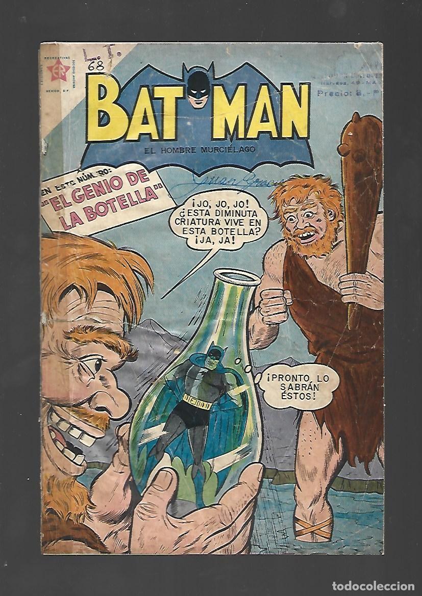 Tebeos: Batman, 68: el genio de la botella, 1959, Novaro, encuadernaci&oacute;n