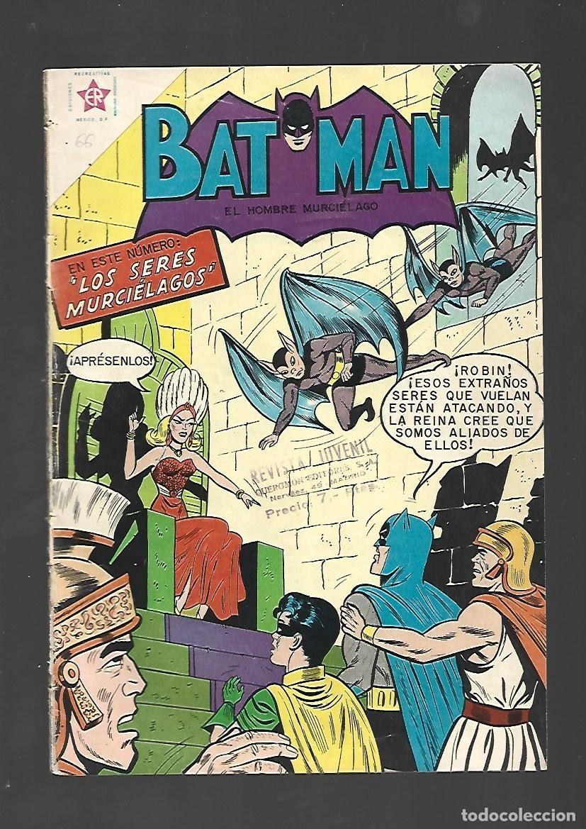 Tebeos: Batman, 66: los seres murcielagos, 1959, Novaro, encuadernaci&oacute;n
