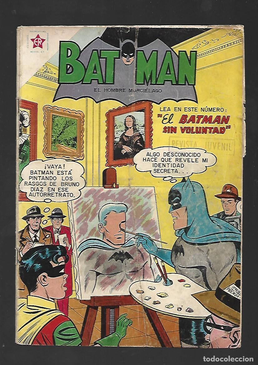 Tebeos: Batman, 57: el batman sin volumtad, 1958, Novaro,