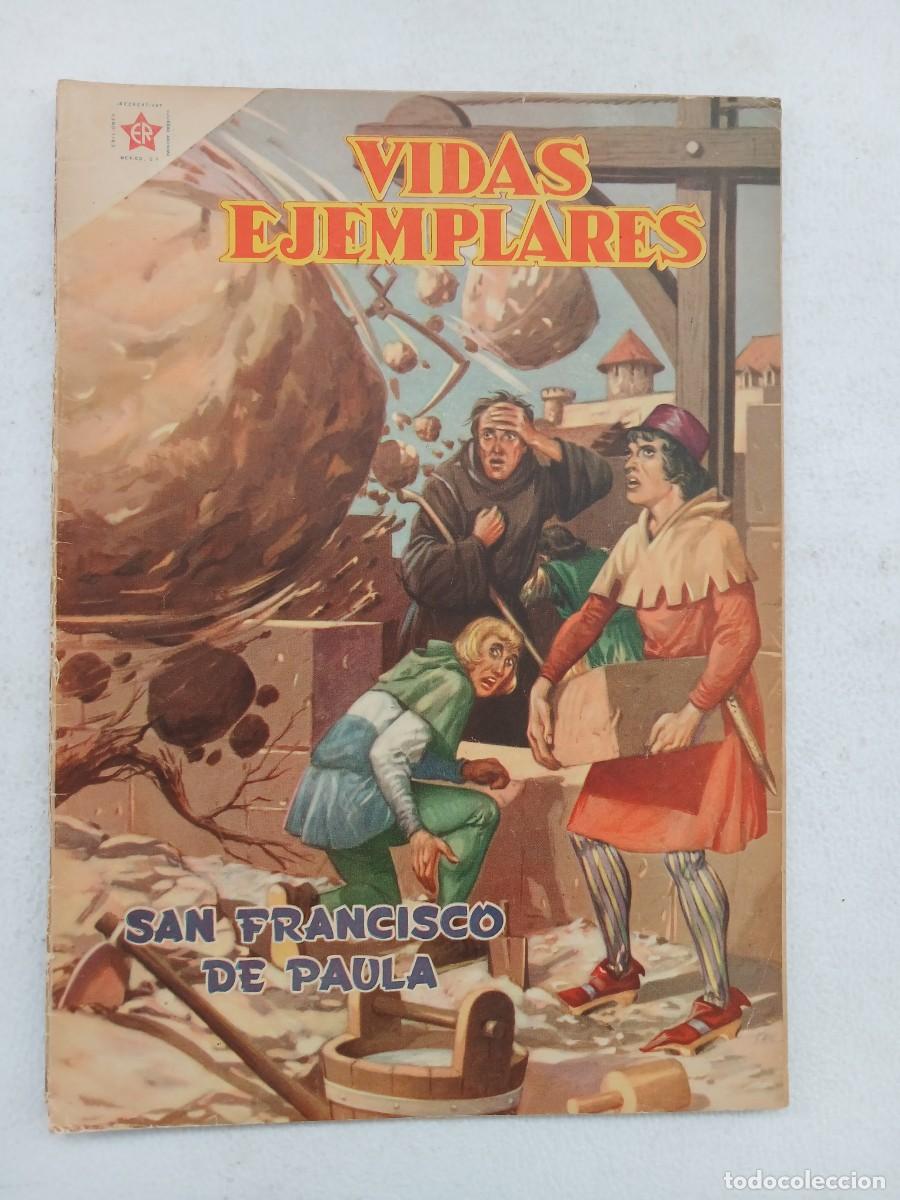 Tebeos: Vidas Ejemplares n&deg; 32 (1956) - San Francisco de Paula! - original editorial Novaro