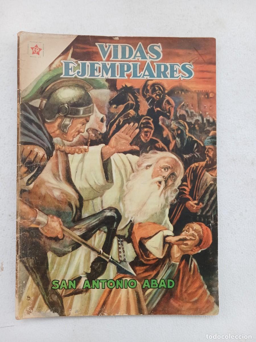 Tebeos: Vidas Ejemplares n&deg; 35 (1957) - San Antonio Abad! - original editorial Novaro