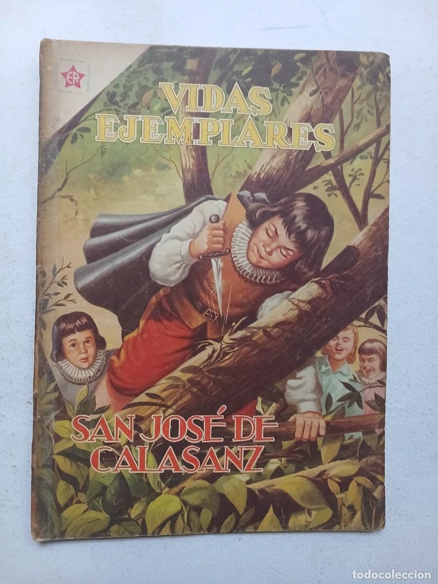 Tebeos: Vidas Ejemplares n&deg; 74 (1960) - San Jos&eacute; de Calasanz! - original editorial Novaro