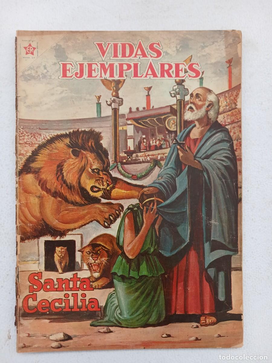 Tebeos: Vidas Ejemplares n&deg; 44 (1957) - Santa Cecilia! - original editorial Novaro