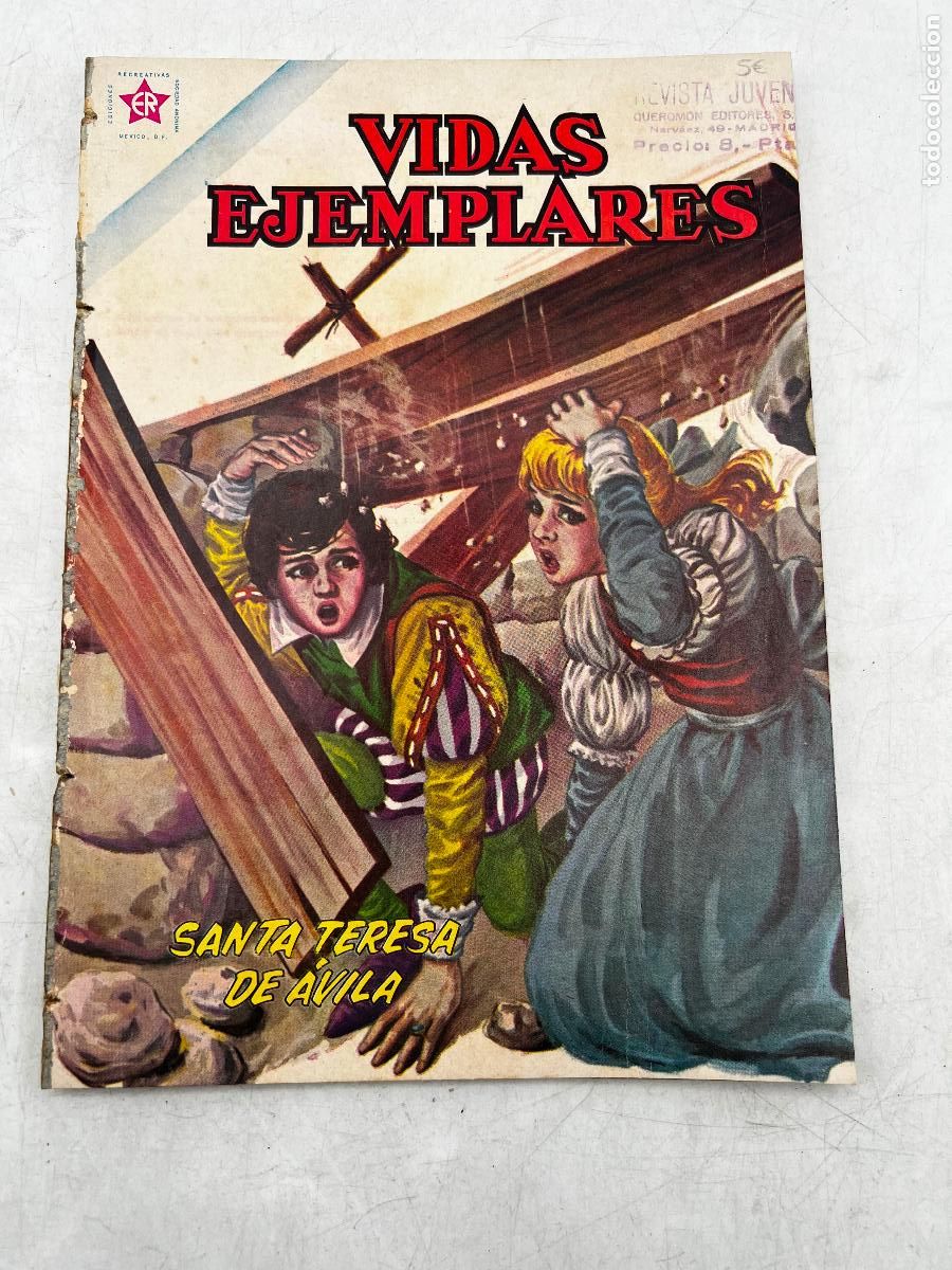 Tebeos: VIDAS EJEMPLARES. SANTA TERESA DE AVILA. EDITORIAL NOVARO.
