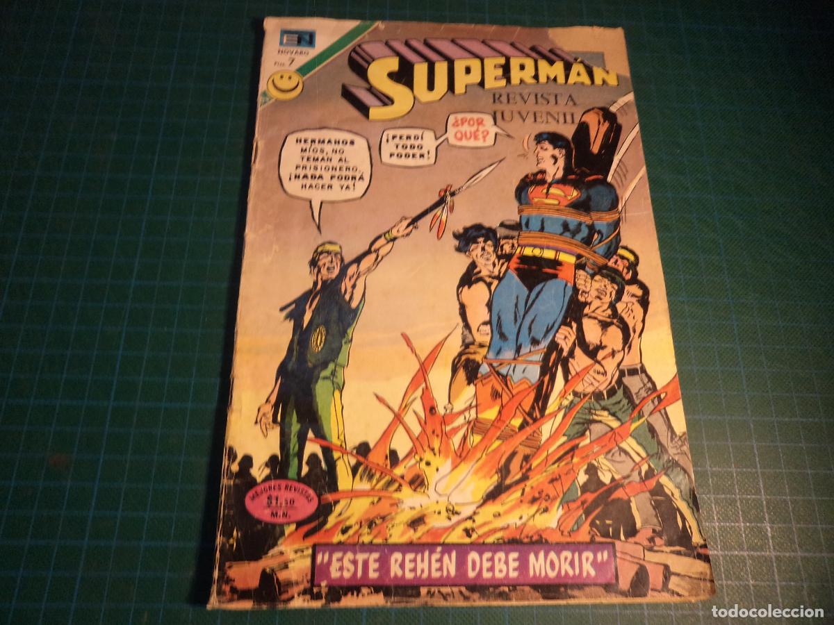 Tebeos: Superman. N&ordm; 881. Novaro. Es el de la foto.