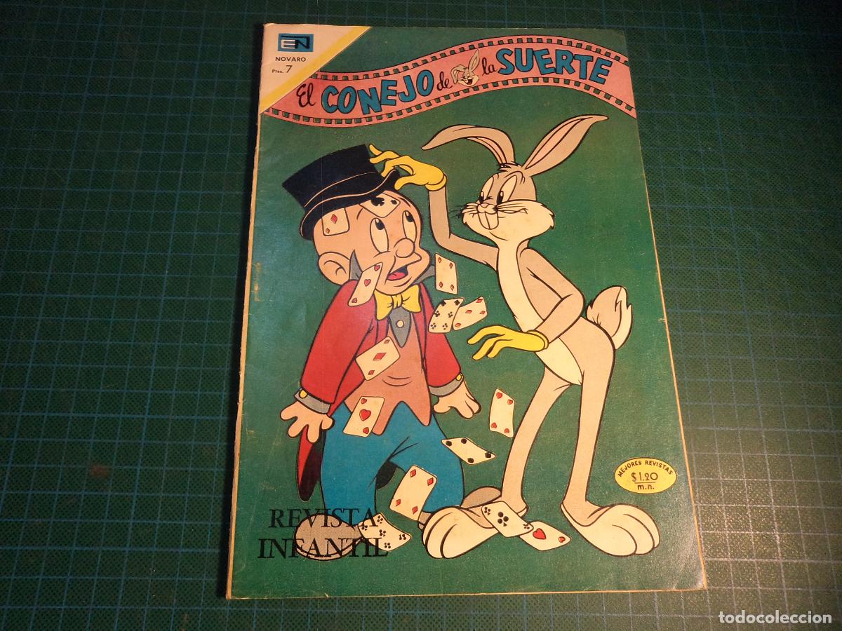 Tebeos: El conejo de la suerte. N&ordm; 344. Novaro. Es el de la foto.