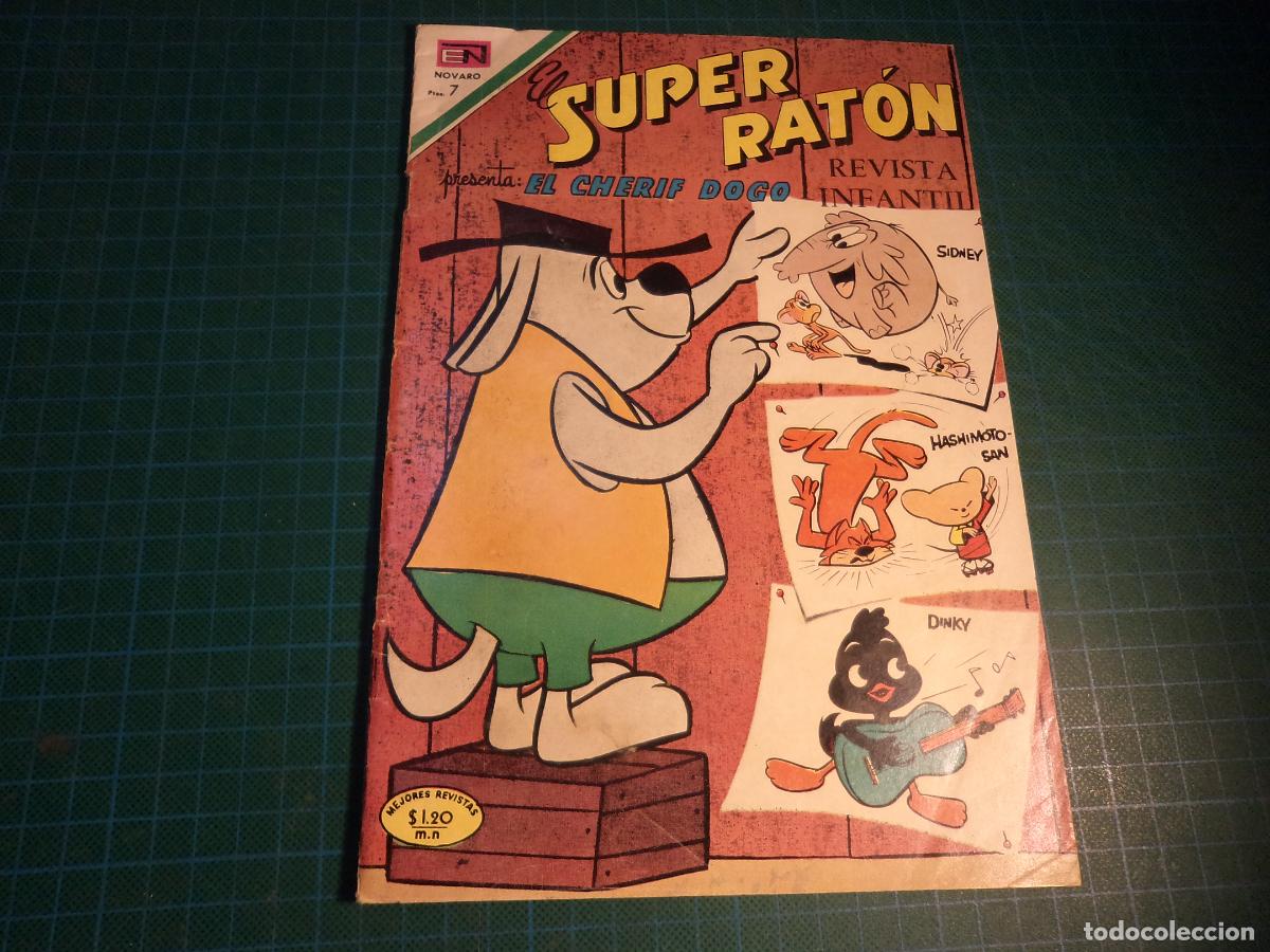 Tebeos: El Super Raton. N&ordm; 217. Novaro. Es el de la foto.