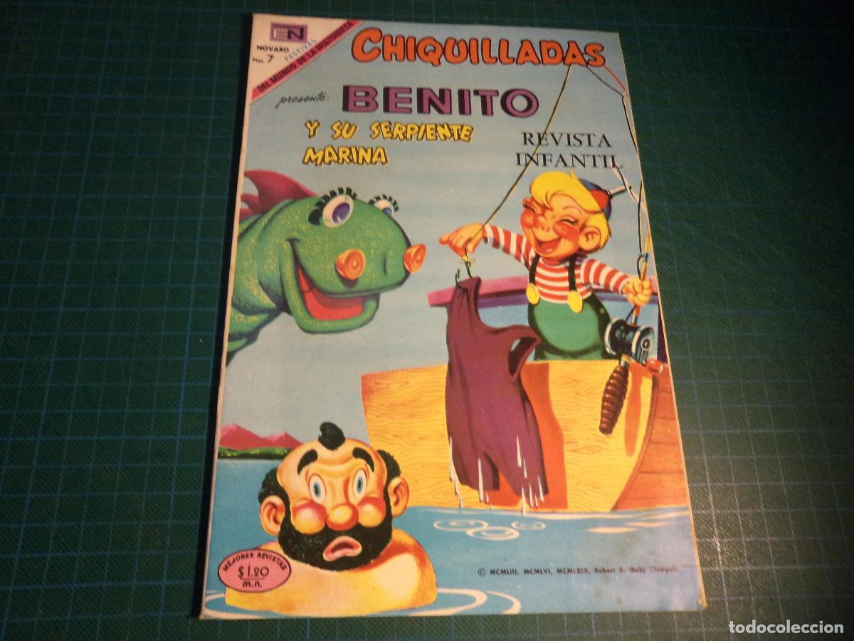 Tebeos: Chiquilladas. N&ordm; 262. Novaro. Es el de la foto.