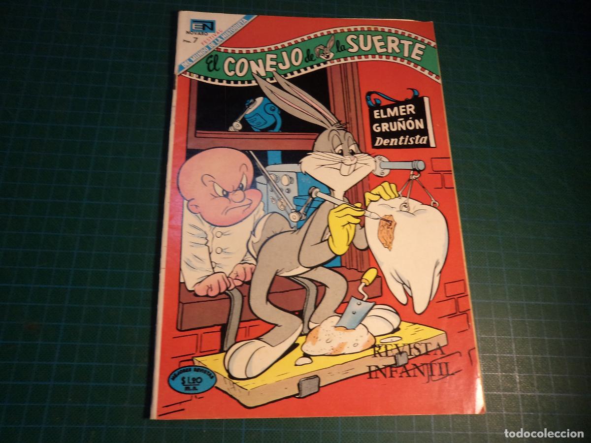 Tebeos: El conejo de la suerte. N&ordm; 319. Novaro. Es el de la foto.