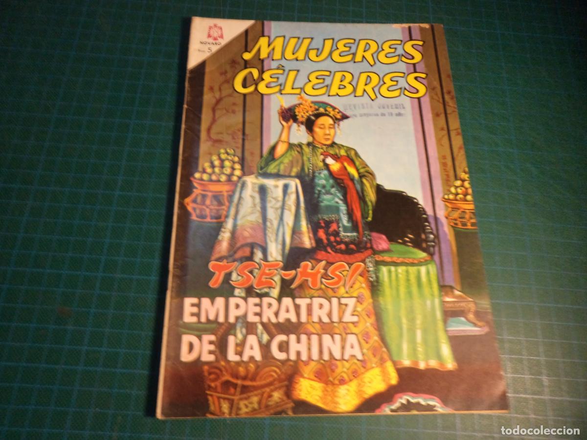 Tebeos: Mujeres celebres. N&ordm; 47. Novaro. Es el de la foto.