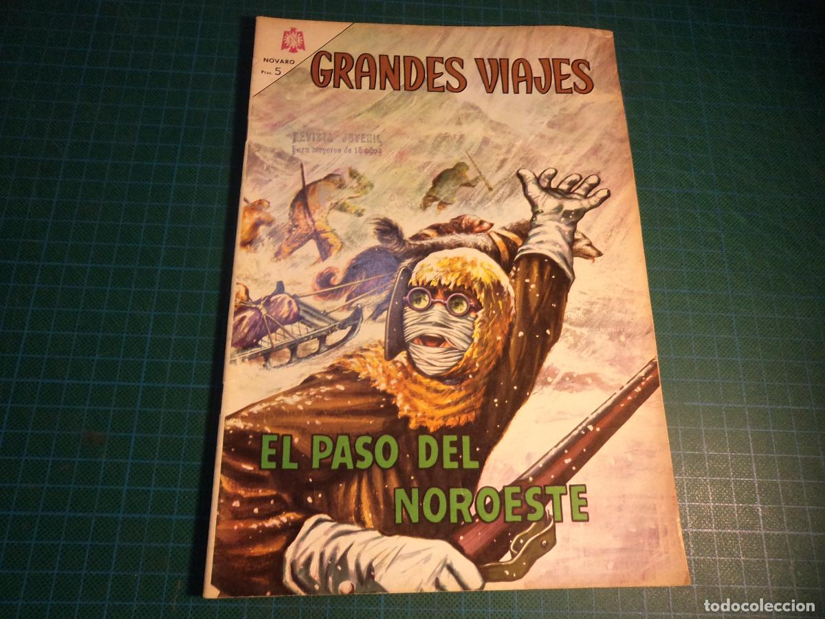 Tebeos: Grandes viajes. N&ordm; 26. Novaro. Es el de la foto.