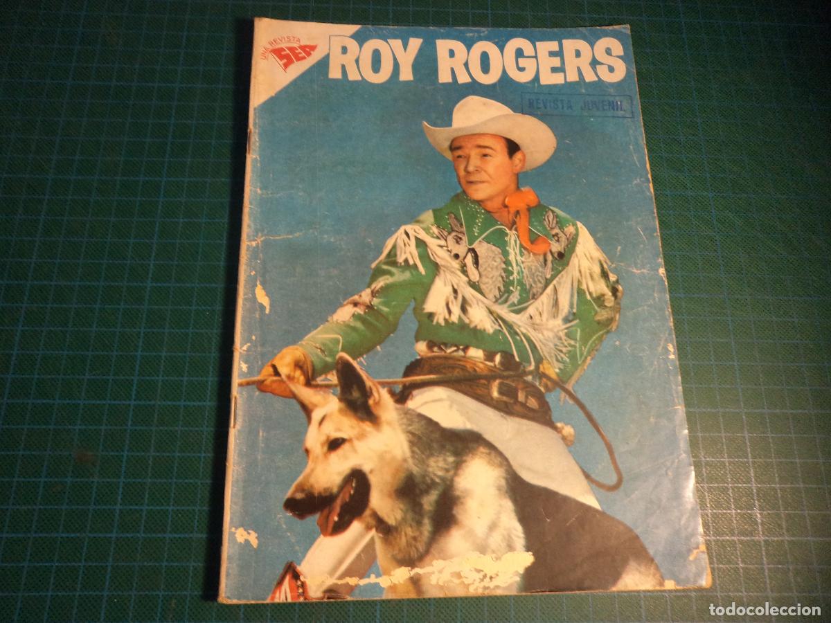 Tebeos: Roy Rogers. N&ordm; 68. Novaro. Esquina superior con perforaciones. Ver fotos.