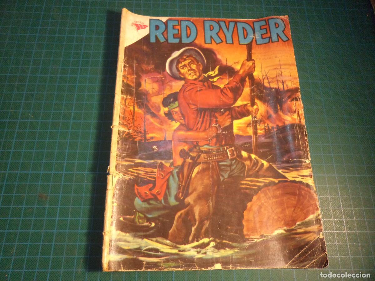 Tebeos: Red Ryder. N&ordm; 91. Novaro. Completo pero castigado