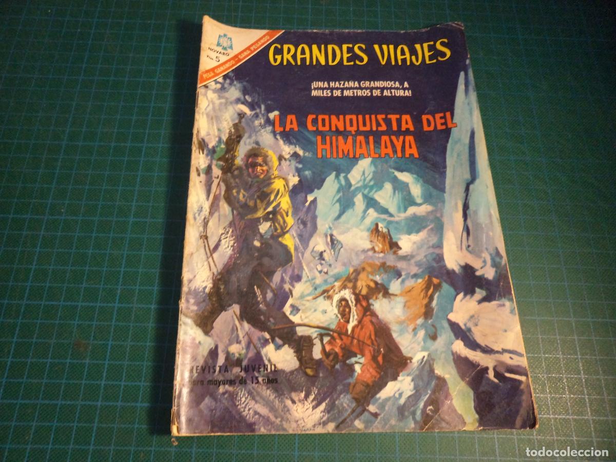 Tebeos: Grandes viajes. N&ordm; 45. Novaro.