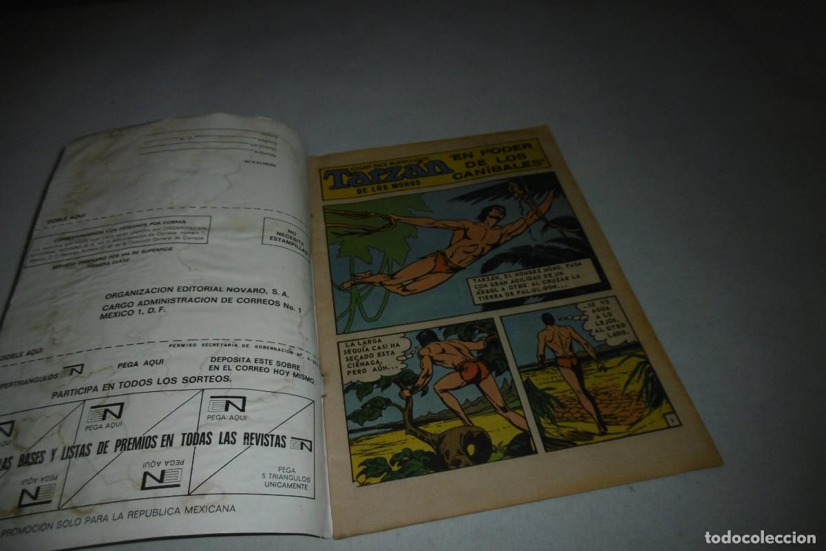 Tebeos: COMIC NOVARO TARZAN DE LOS MONOS 1972 EL PODER DE LOS CANIBALES - Foto 3