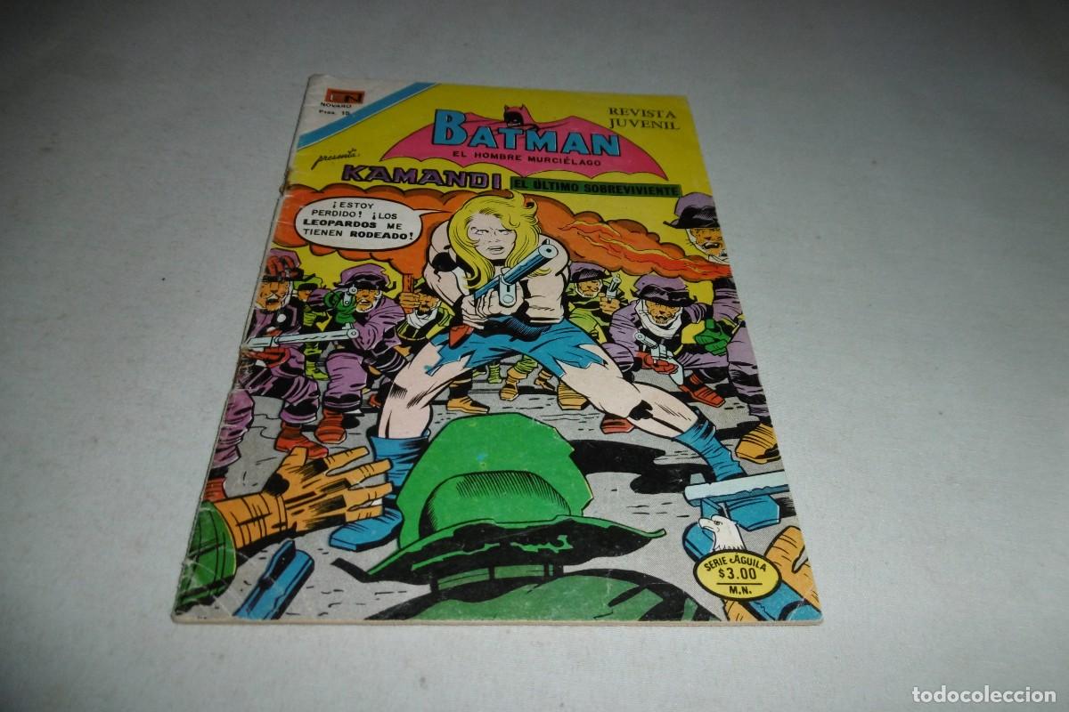 Tebeos: COMIC NOVARO BATMAN EL HOMBRE MURCIELAGO KAMADI EL ULTIMO SOBREVIENTE