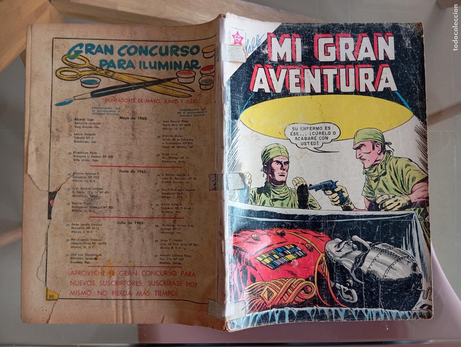Tebeos: MI GRAN AVENTURA NOVARO 40 1963 VER FOTOS muy raro