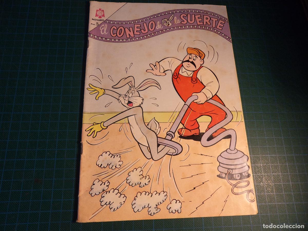 Tebeos: El conejo de la suerte. N&ordm; 206. Novaro.