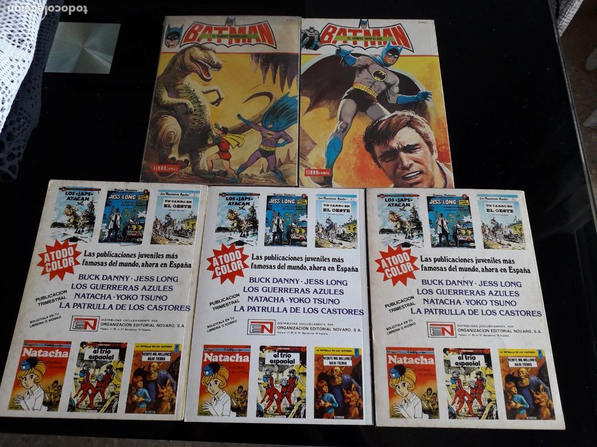 Tebeos: LIBROCOMIC BATMAN N-1-2-3-10-12 EDITORIAL NOVARO - Foto 2