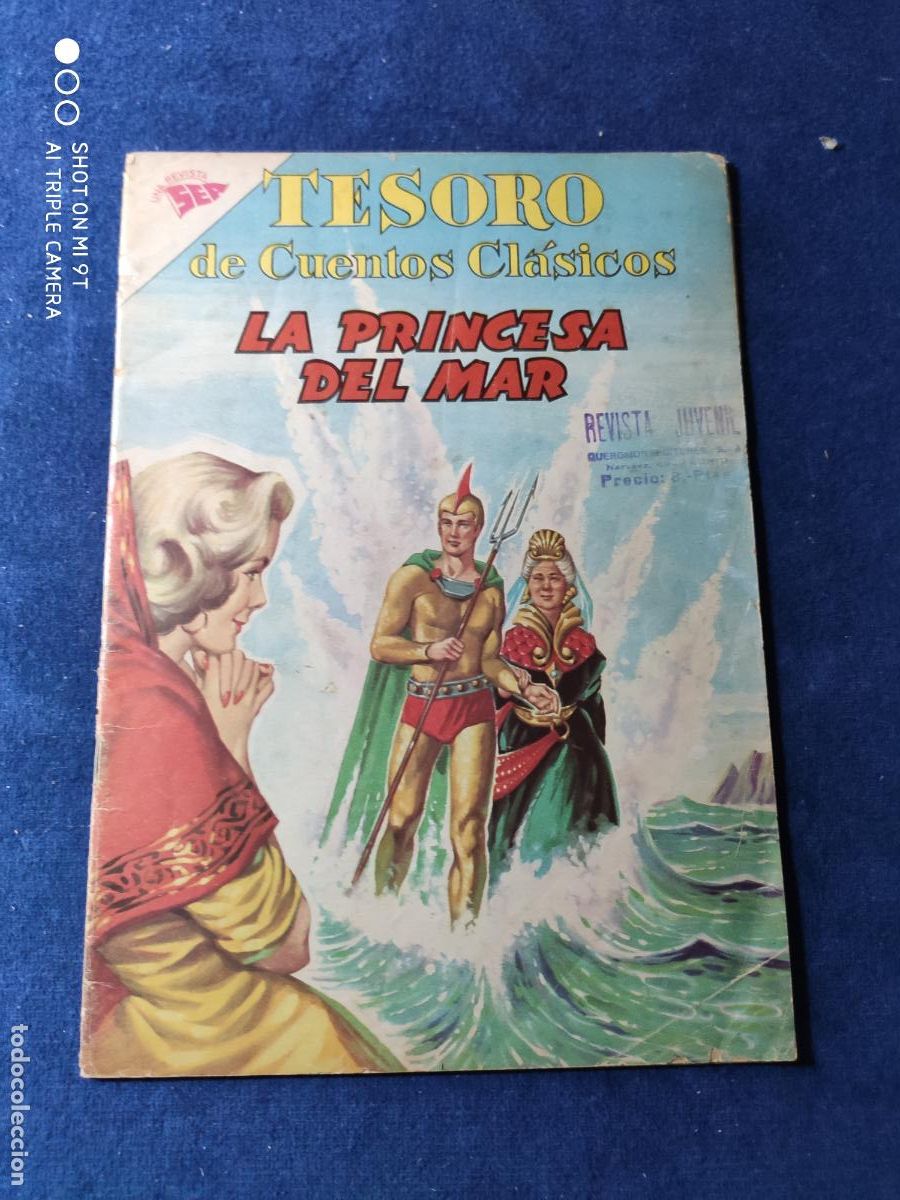 Tebeos: TESOTROS DE CUENTOS CLASICOS LA PRINCESA DEL MAR NOVARO