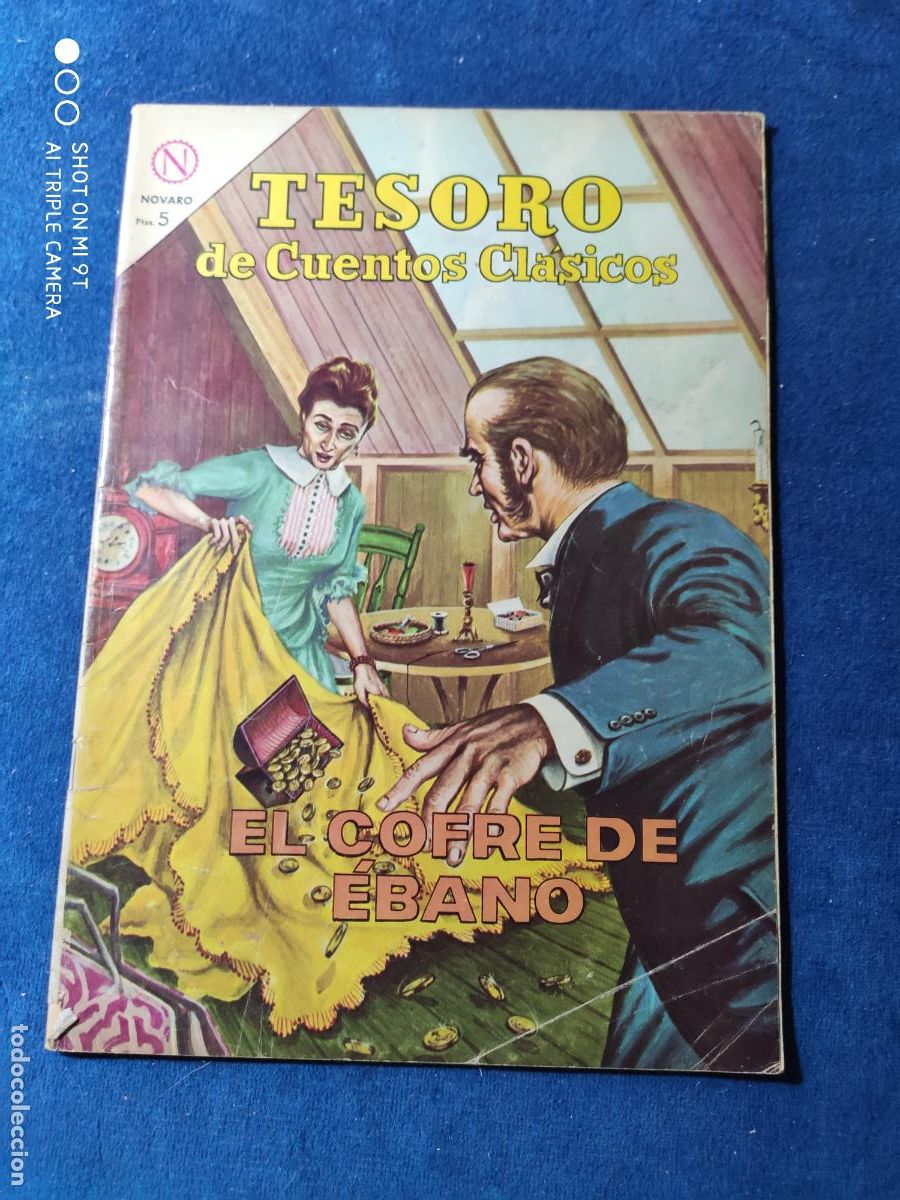 Tebeos: TESOROS DE CUENTOS CLASICOS EL COFRE DE EBANO