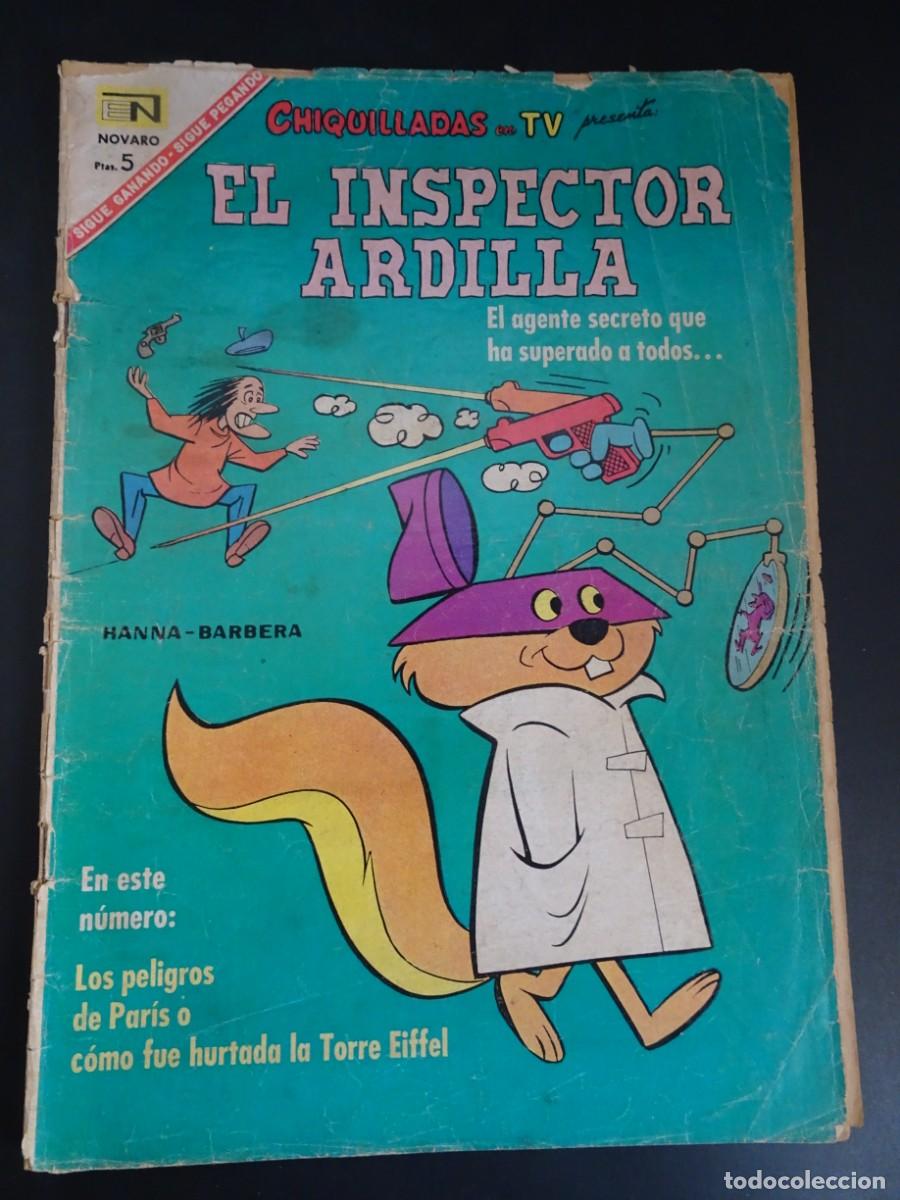 Tebeos: C&Oacute;MIC, INSPECTOR ARDILLA ,ED NOVARO , VER FOTOS