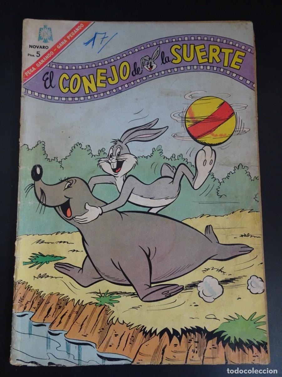 Tebeos: C&Oacute;MIC, EL CONEJO DE LA SUERTE ,ED NOVARO , VER FOTOS