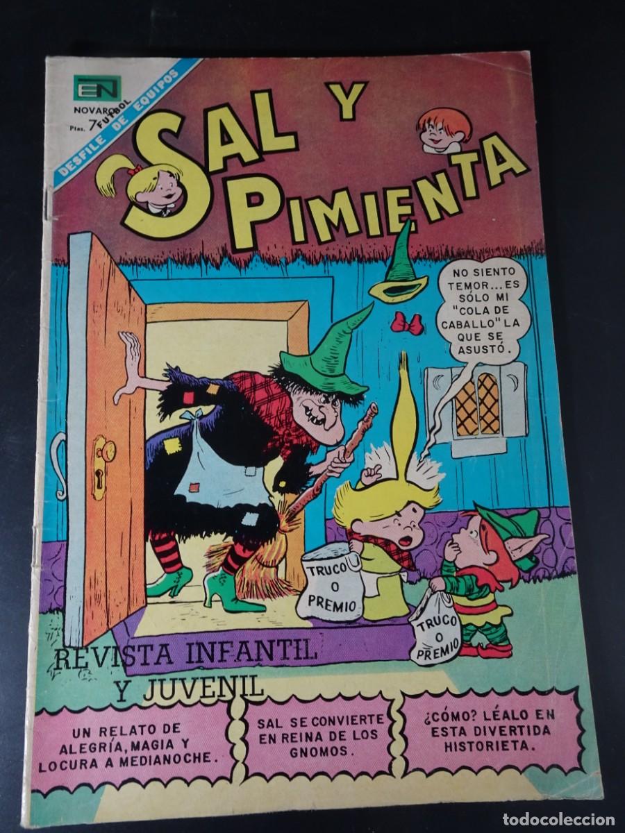 Tebeos: C&Oacute;MIC, SAL Y PIMIENTA, DESFILE DE EQUIPOS , N&ordm; 46 , ED NOVARO , VER FOTOS